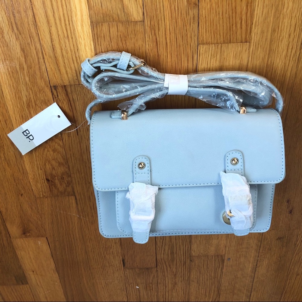 NWT Blue Buckle Close Crossbody